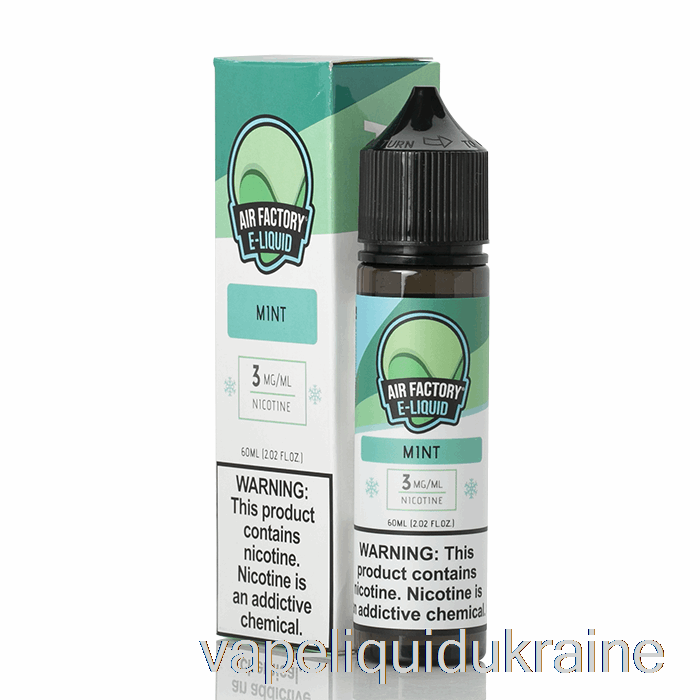 Vape Ukraine Mint - Air Factory E-Liquid - 60mL 6mg